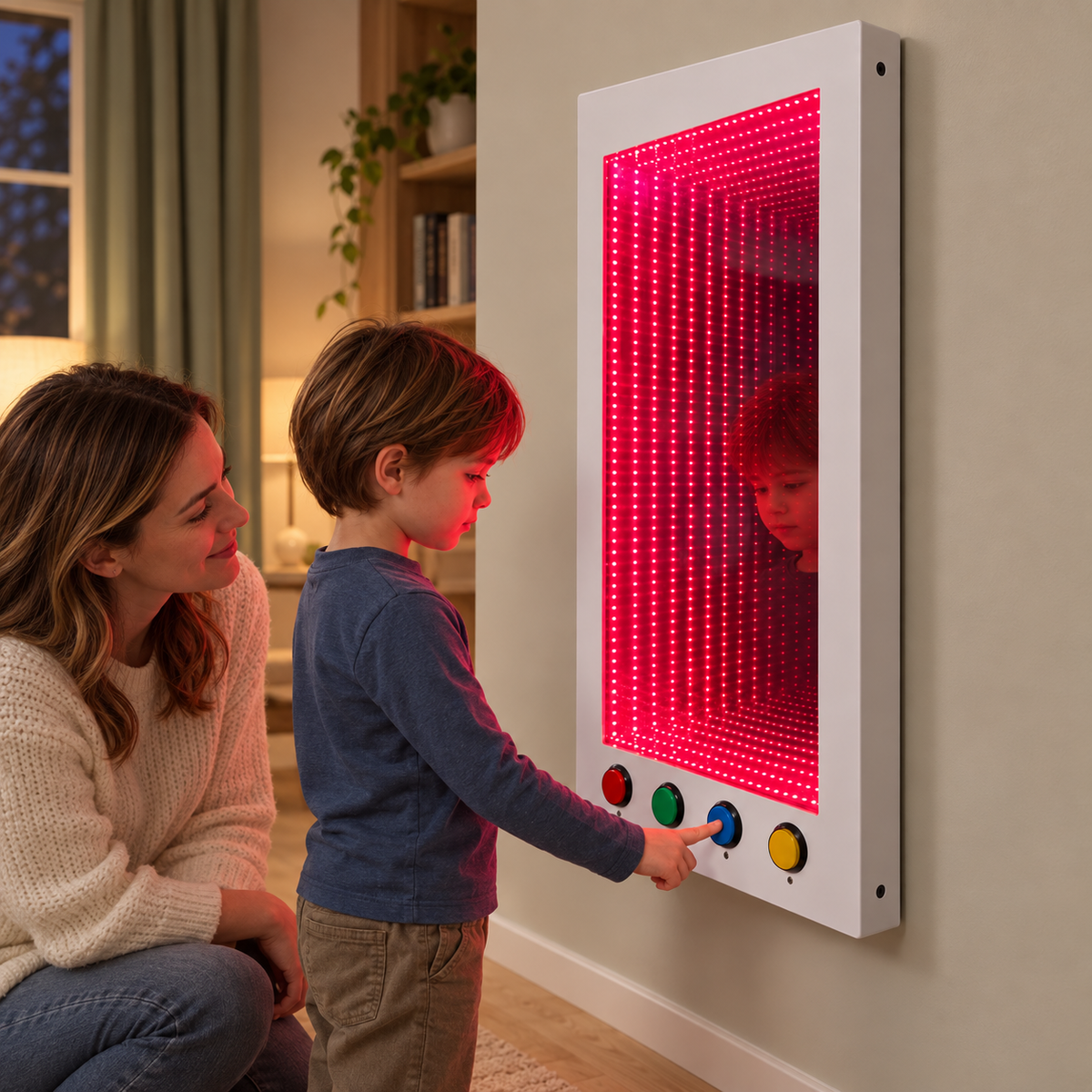Luna Interactive RGB Infinity Mirror — Luna Sense Lab