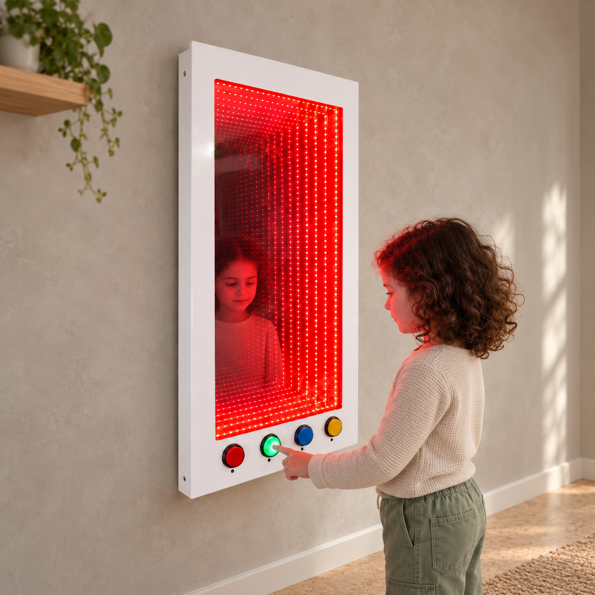 Luna Interactive RGB Infinity Mirror Panel — product image 2