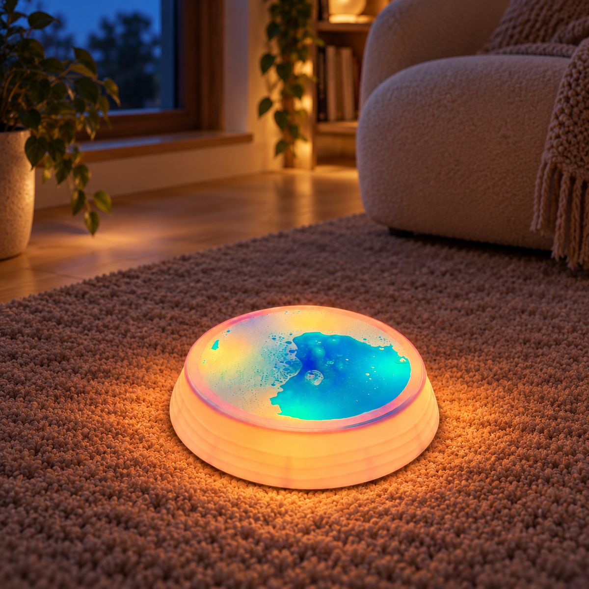 Luna Round LED Sensory Stepping Stone — product image 2