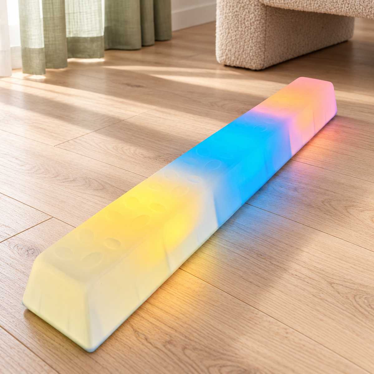 Luna LED Sensory Balance Beam — product image 3